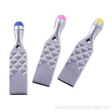 Stylus touch pen USB flash drives, animal and bracelet styles